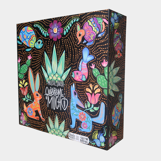 Caja Paula Negra Maguey - Mezcal Quiereme Mucho