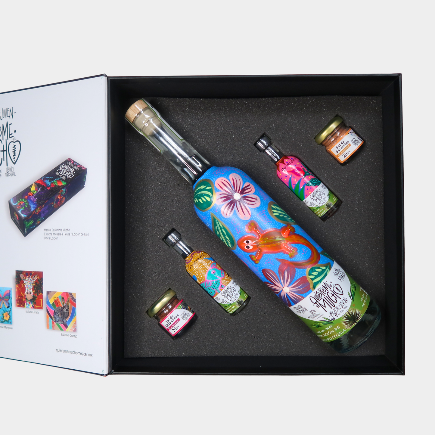 Caja Paula Girafa - Mezcal Quiereme Mucho